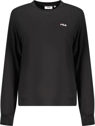 Fila Hoodies & sweatvesten, Dames, Zwart, XL, Katoen, Lierna Sweatshirt