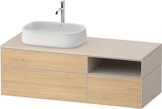 Duravit Zencha Mueble Bajo Lavabo, 1300x550mm, 2 Extra&iacute;bles, 1 - Duravit
