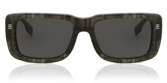 Burberry BE4376U 380487 Mens Sunglasses Grey Size 55