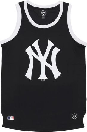 47 Brand Sportswear, male, Black, Size: XL Basketball Tank Top MLB Imprint Tank New City Neyyan