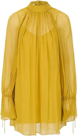 Staud Roux Rear Tie Fastening Dress