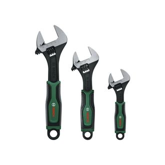 Bosch Llaves Ajustables Bosch 1600a039hr Acero Al Carbono 3 Piezas
