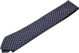 Gucci Pre-owned Accessories, male, Blue, Size: ONE SIZE Pre-owned Cravat
