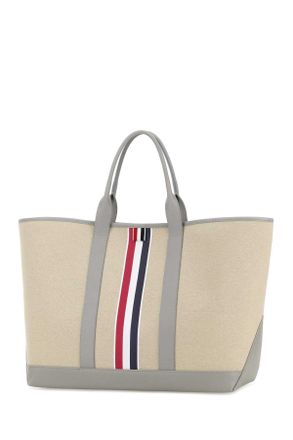 Thom Browne Uag261af0492 055 Ltgrey Cotton Borse A Mano Bag