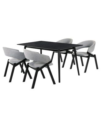 Armen Living Westmont And Talulah 5Pc Dining Set