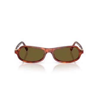 Miu Miu 0mu B10su Rectangular Tortoiseshell Sunglasses