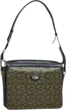 Celine Pre-owned Shoulder Bags, female, Blue, Size: ONE SIZE Pre-owned Plastic celine-bags