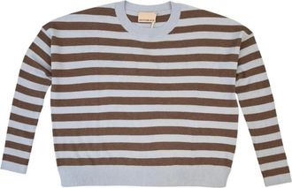 Pennyblack Jersey de rayas con cuello redondo - Knitwear - Hombre - Multicolor - XL