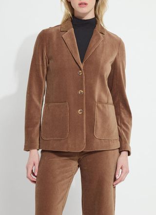 Lyss&eacute; Tilda Stretch Baby Cord Blazer