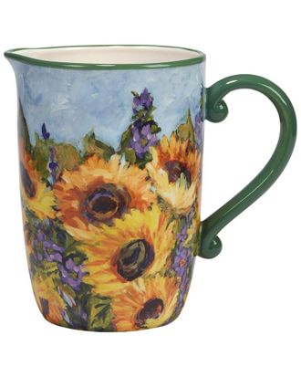 Certified International Sunflower Bouquet Pitcher