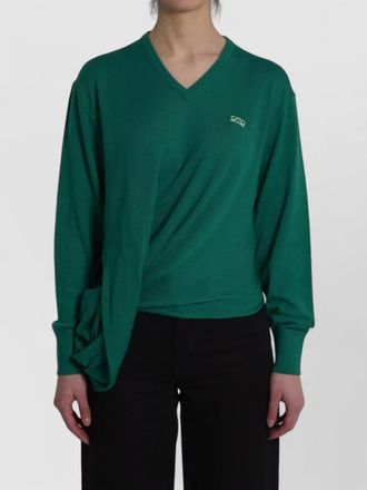 Loewe merino wool sweater asymmetrical relaxed fit