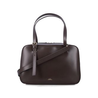 A.P.C. Virginie Leather Box Bag