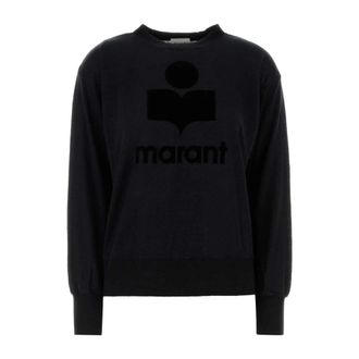 Isabel Marant Sweatshirts, female, Black, Size: XS Klowia T-shirt