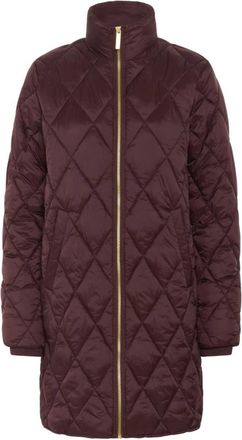 Part Two Gewatteerde Tawny Port Jas - Dames - Parka Jassen - Rood - L - Jassen