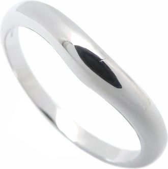 Bulgari Platinum Platinum 950 Band Ring (Pre-Owned)