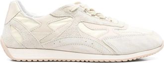 D.A.T.E. Fuga Low Ballerina - Dames - Sneakers - Beige - 40 EU - Leer - Schoenen