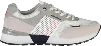 Carrera Witte Sneakers met Contrastdetails - Heren - Sneakers - Veelkleurig - 41 EU - Leer - Schoenen