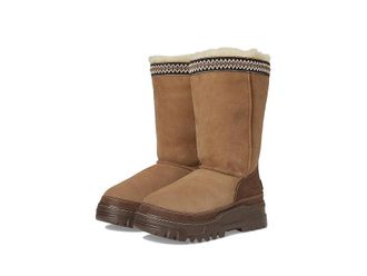 UGG Classic Tall Trailgazer Womens Boots Chestnut : 10 B - Medium, Leather/Suede