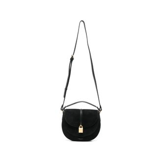 DeMellier Siena Saddle Small - Dames - Tassen - Zwart - Maat: ONE Size Zijde