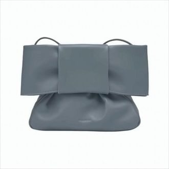 Jil Sander Structured Lambskin Leather Shoulder Bag