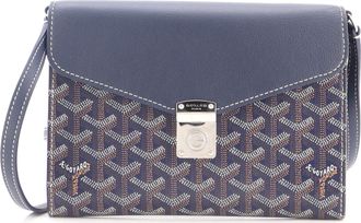 Goyard Chypre Wallet on Strap Coated Canvas with Leather