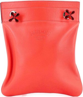 Herm&egrave;s Pink Sheep Leather Aline Bag Milo Mini (Authentic Pre-Loved)