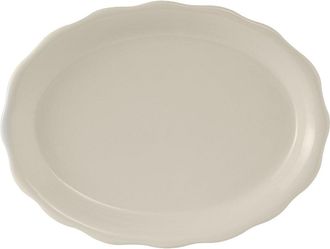 Tuxton Shell Oval Platter 12-5/8x9-3/8, 12 Pieces