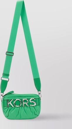 Michael Kors quilted logo camera bag