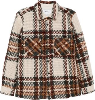 Wax London Whiting shirt jacket - Neutrals
