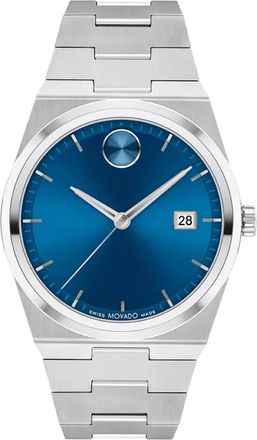 Movado Mens Bold Quest Blue Dial Watch