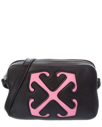 Off-white Metropolitan Leather Camera Bag