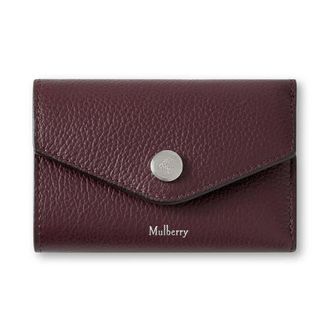 Mulberry Folded Multi-Card Wallet in Black Cherry at Nordstrom