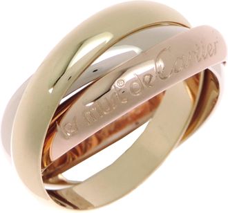 Cartier Yellow Gold (18K) Pink Gold (18K) White Gold (18K) Band Ring (Pre-Owned)
