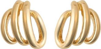 Panacea Open Bar Hoop Earrings in Gold at Nordstrom