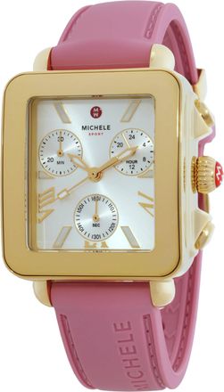 Michele Deco Sport Chronograph Quartz Ladies Watch MWW06K000076