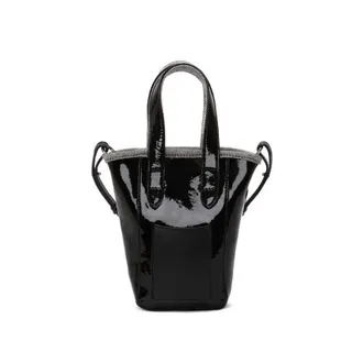J.W.Anderson Belt Anchor Logo Mini Tote Bag Black > Shoulder