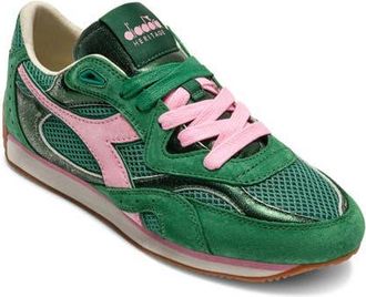 Diadora Gender Inclusive Equipe Revenge Sneaker in Bosphorus Green at Nordstrom, Size 6.5