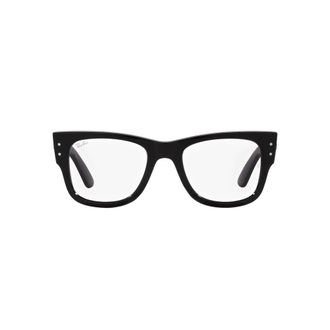 Ray-Ban Mega Wayfarer Optics Gepolariseerde Bril - Dames - Brillen - Zwart - 51 MM - Accessoires