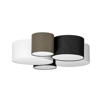 Lindby Lindby L&aacute;mpara De Techo lettie En Varios Colores Textura, Tela, Tejido, Seda