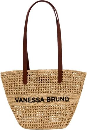 Vanessa Bruno Shoulder Bags, female, Brown, Size: ONE SIZE Panier PM Shoulder Bag