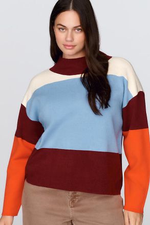 Maeve Carys Mock Neck Sweater