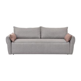 Calicosy Sof&aacute; cama de 3 plazas en tela l238 cm - Gris