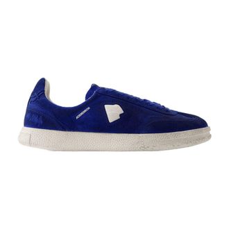 Ader Error Leather Low-Top Sneaker - Blue