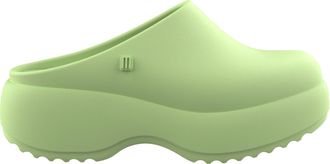 Melissa Womens Free Clog Platform Green - Size UK 6