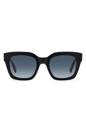 Kate Spade New York camryns 50mm gradient polarized square sunglasses in 0807-Wj at Nordstrom