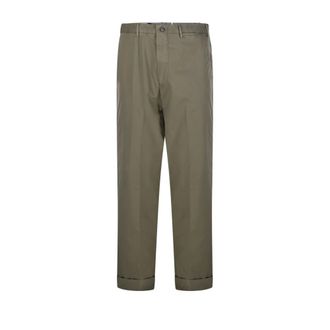 Santaniello Heren, Broeken, Groen, Maat: XL Katoen