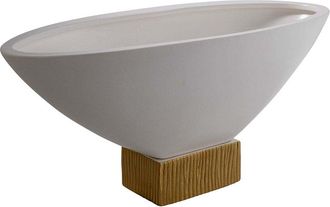 Port 68 Bruner Oval Compote