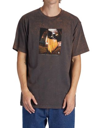 DC Sweatshirt DC SHOES Heikkila Fs Noseblunt, Herren, Gr. XS, schwarz (pirate schwarz rain wash), Obermaterial: 100% Walkfrottier;, Sweatshirts Sweatshir