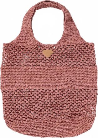 Billabong Womens Chia Coast Tote Bag In Dark Coral