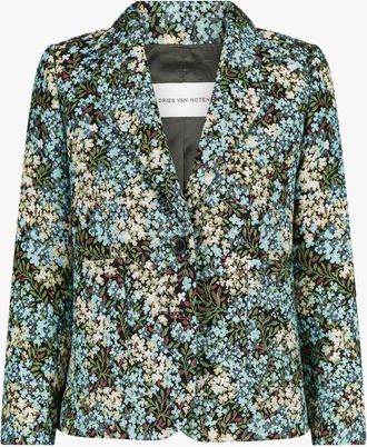 Dries Van Noten Womens 01060-Bamis 4153 W.w.jacket Multicolore
